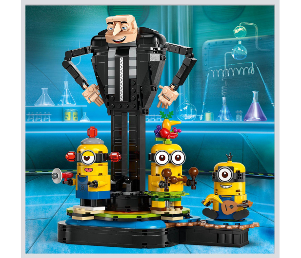 LEGO Depicable me 75582 Gru i minionki z klocków - 1274074 - zdjęcie 8